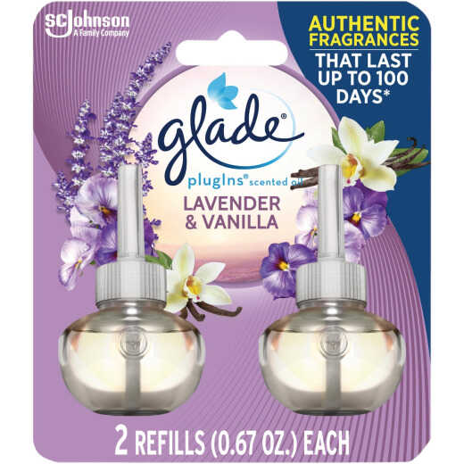 Glade Piso Lavender & Vanilla PlugIns Scented Oil Refill (2-Count)