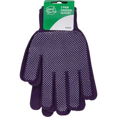 Smart Savers 1 Size Fits All Cotton Garden Glove (2-Pack)