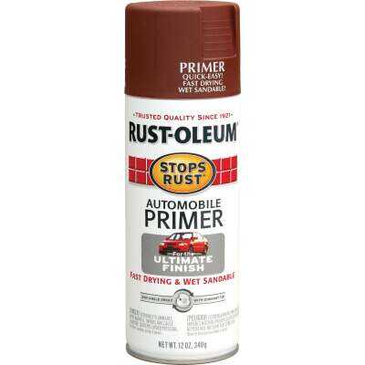 Rust-Oleum Stops Rust Red 12 Oz. Spray Automotive Paint Primer