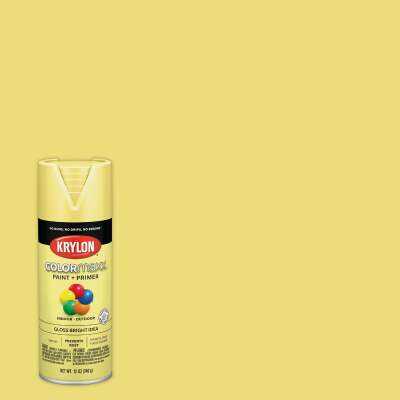 Krylon ColorMaxx 12 Oz. Gloss Spray Paint, Bright Idea